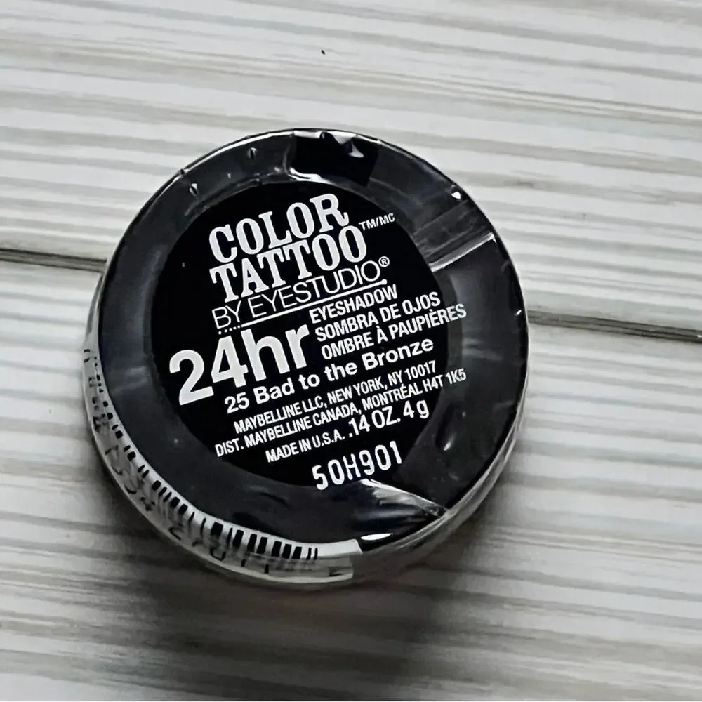 Maybelline Makeup Beauty  New York Color Tattoo  By Eye Studio Four Eyeshadows